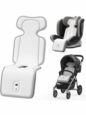 AMACOOL Baby 👶🏻Stroller Cooling Pad 3D Breathable💨Carseat Cooling🧊Pad